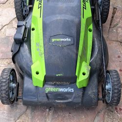 Greenworks 120 volts 13 amp corded electric lawn mower