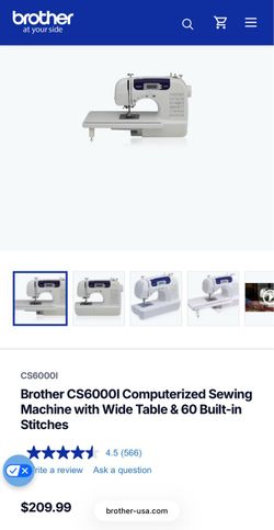 Brother CS6000i Sewing Machine