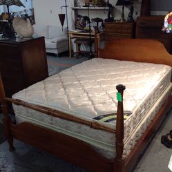 Full Mattress, Boxspring and Frame Bed Set For Sale 🛏️ 