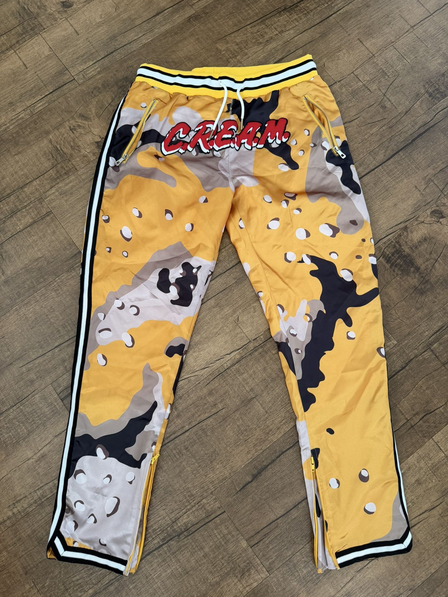 Wu Wear X Hardwood Classics Yellow Camo Pants