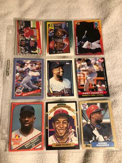 Kirby Puckett cards