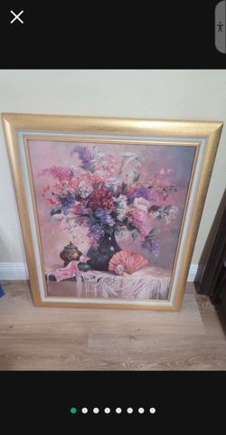 Vitage Froal Wall Art