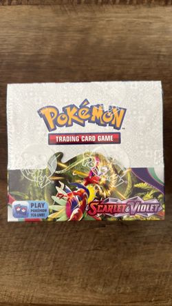 Scarlet and Violet Base Set Booster Box
