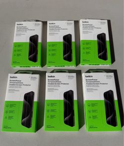 Belkin Tempered Glass Screen Protector iPhone 15 Pro