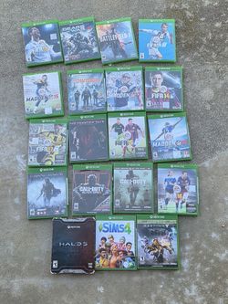 XBox One Games Lot 19 Games
