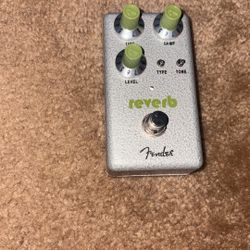 Fender pedal reverb