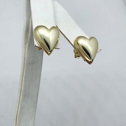 Brand New Sterling Silver 925 Heart Earrings 