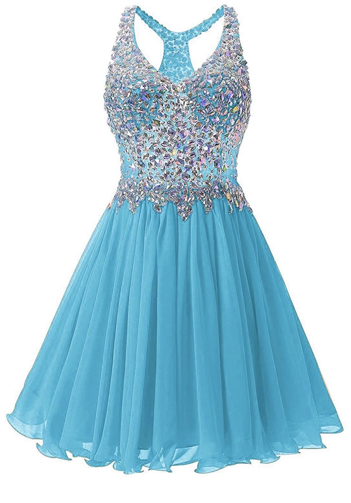 Rhinestone party dress
