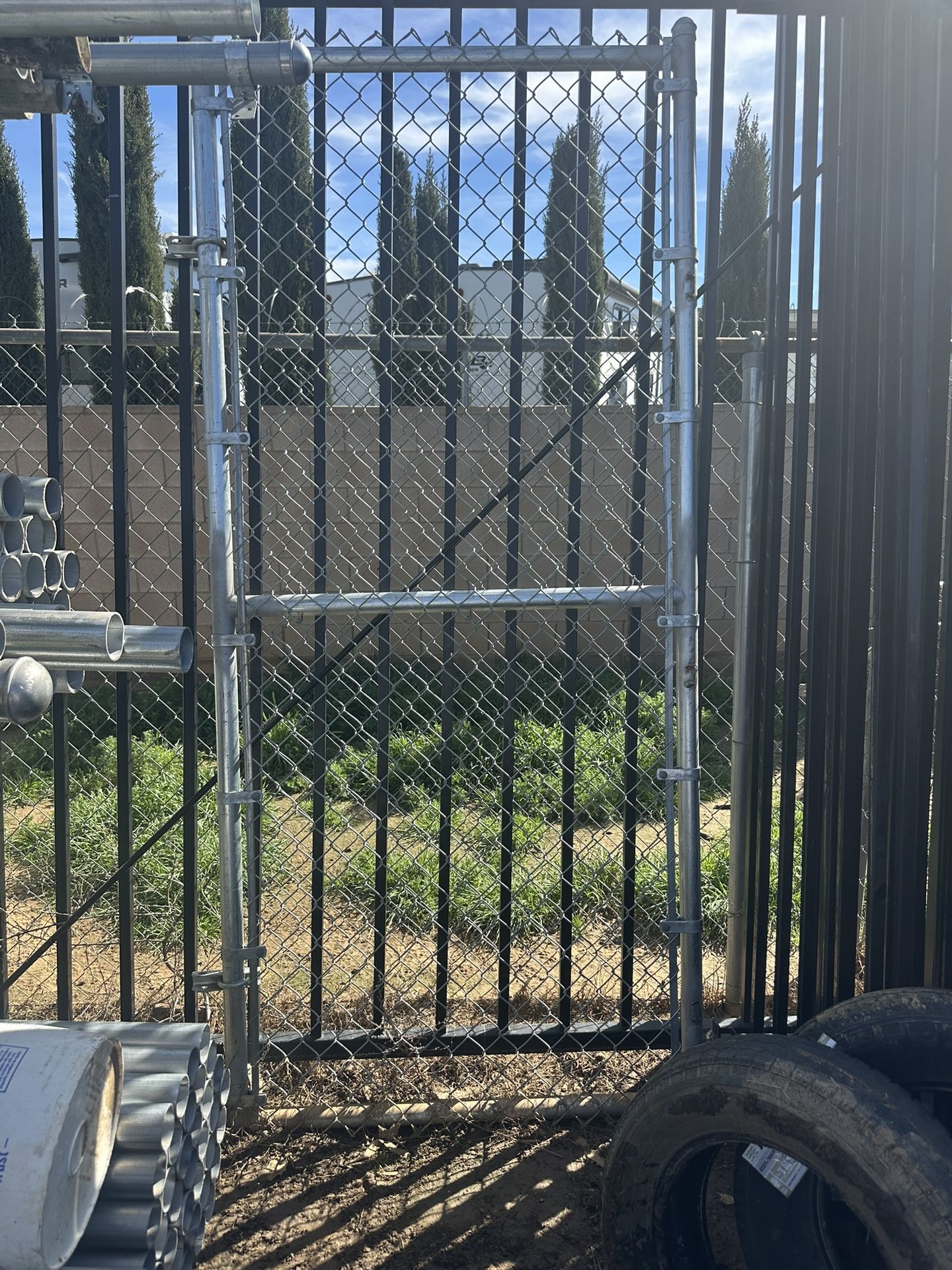 Chain Link Gate