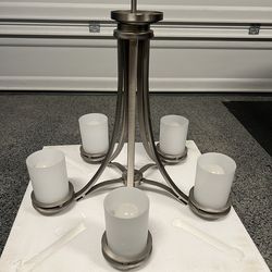 Kichler Chandalier 5 Light Hendrick 52" Extended height