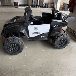 Power Wheel Police Car 