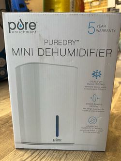 Mini Dehumidifier 0.53 pt. Dehumidifier (For Rooms 0 - 150 sq. ft)