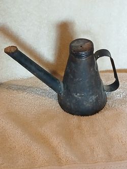 ANTIQUE  1908 EAGLE RAILROAD INSPECTOR TORCH KEROSENE CAN