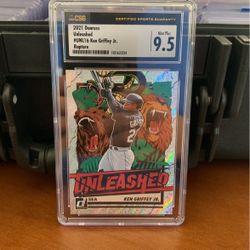 Ken Griffey Jr. Donruss Unleashed CSG 9.5