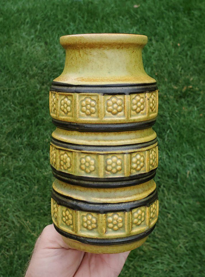 Vintage 8" West Germany Mid Century Ring Vase