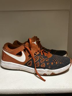 Nike RARE Train Speed 4 AMP University of Texas 2016 Men’s Sz 10.5 Athletic Sneakers