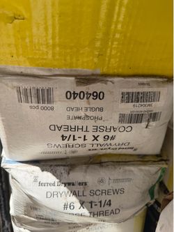 Drywall screws