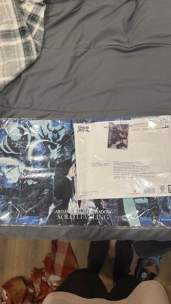 Solo leveling Union Arena Playmat w/action point card