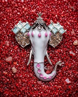 Gorgeous White Elephant Pin/Pendant