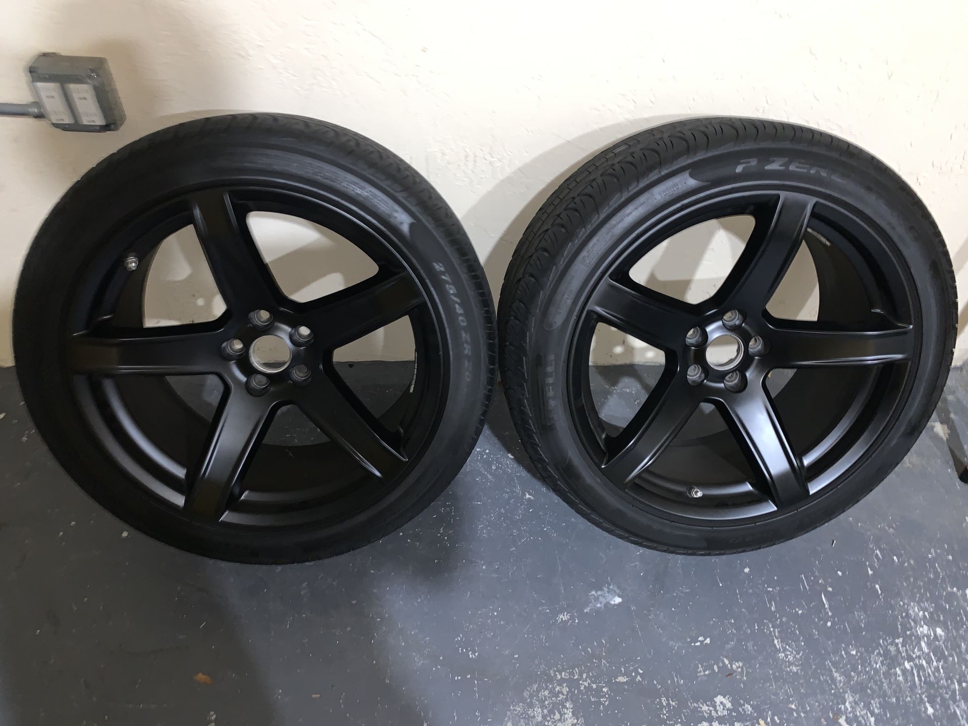 Dodge hellcat rims tires hellraiser hr5 new charger challenger