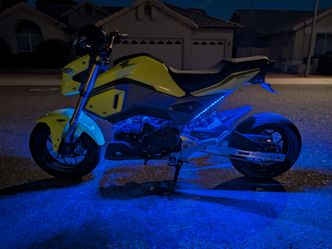 2019 Honda Grom Stretched and Tuned