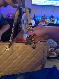 Aldo Taupe Handbag.