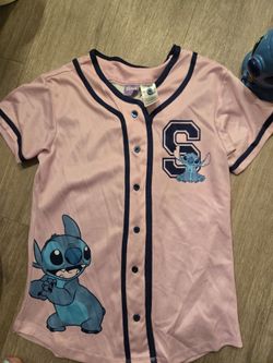 Stitch pink jersey and cup