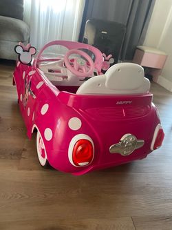 Huffy Disney Minnie Mouse Kids Ride-On Car