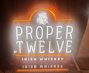 PROPER TWELVE WHISKEY BEER LIGHT !