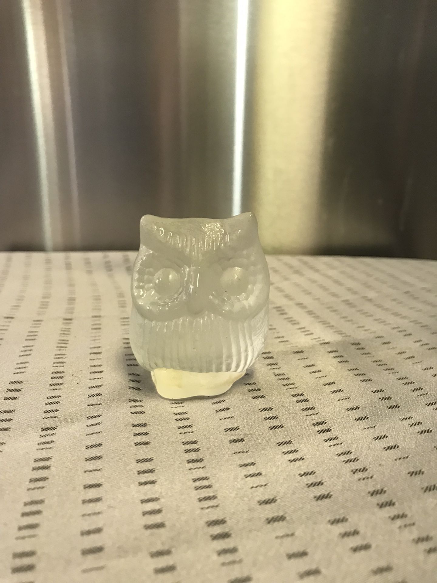 Vintage Glass Owl