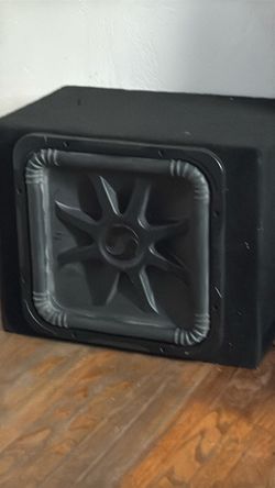 15inch kicker L7 and kicker amp 4 channel CCA 360..mono block kicker amp