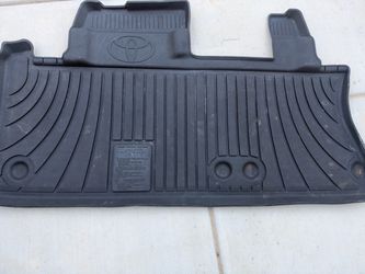 2021 and up Toyota sienna cargo all weather floormat