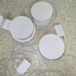 3pk Google Wifi W/ Holder