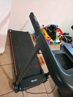 Yuejiqi foldable up to 15% incline treadmill