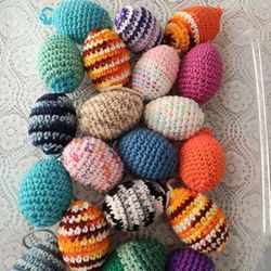 Easter Ornaments. Price For All. Bin Not Included. 