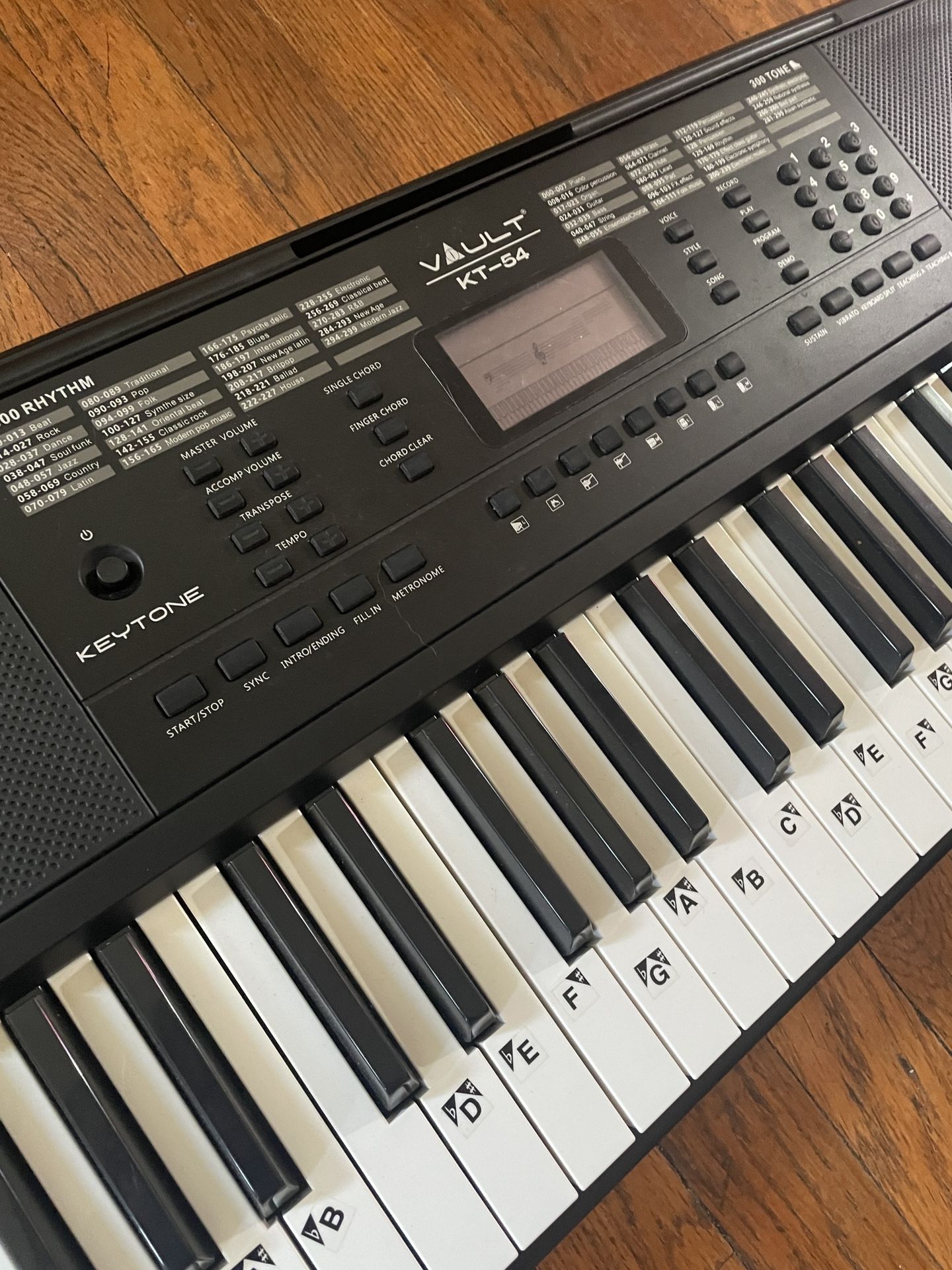 Vault keyboard