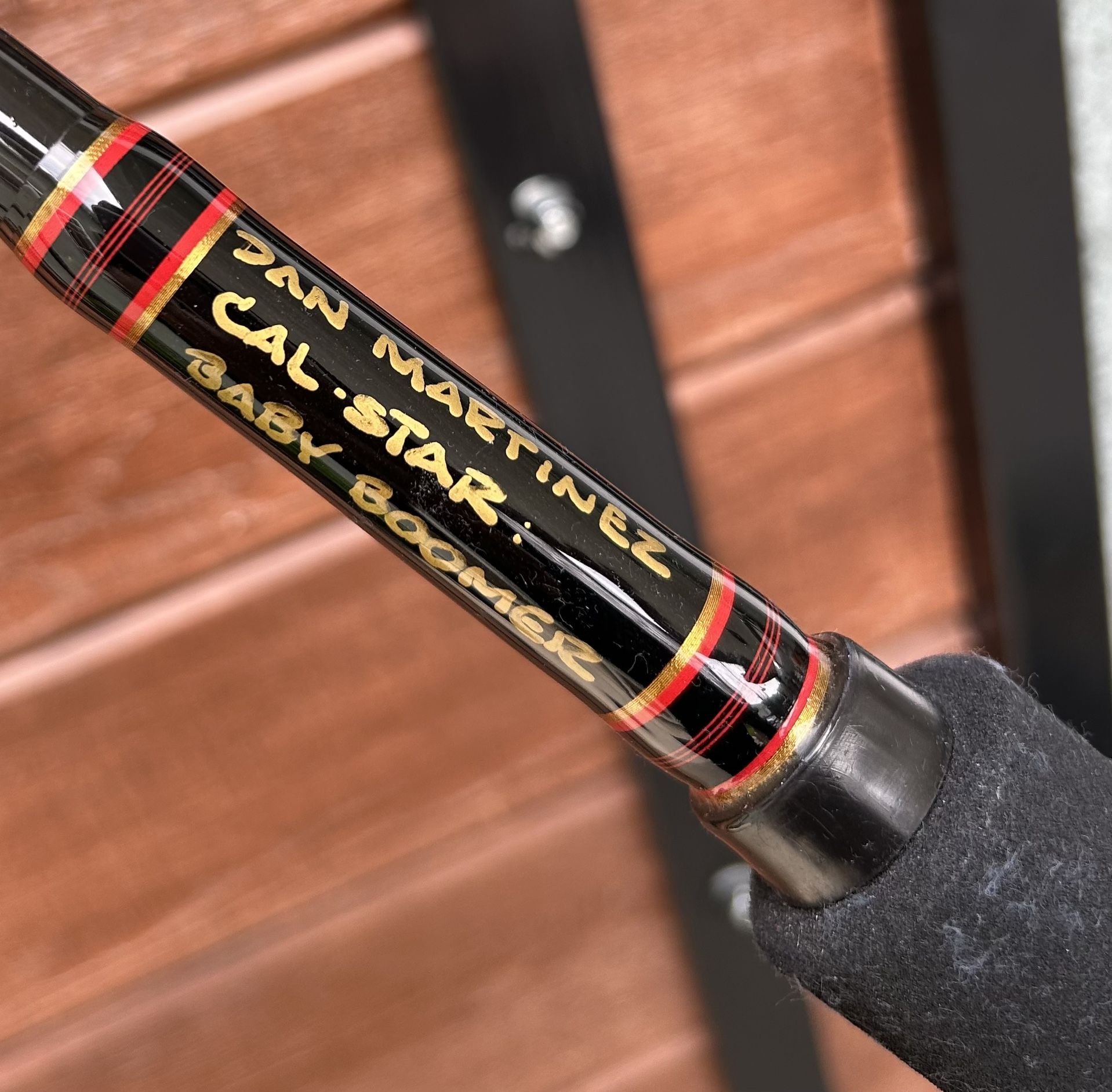 Calstar Rod — Custom Calstar Baby Boomer Rod — Stand Up or Trolling — Aftco Roller-guides