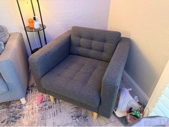 Sofa Chair Black/Grey