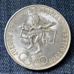 25 Pesos 1968. Coin Of Mexico 