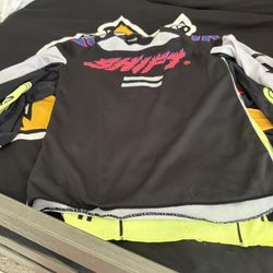 Bmx Racing Shirts And Gloves 