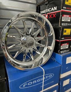 4 Forgiato Wheels – Never Used, Still In The Box