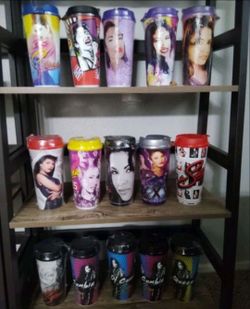 Selena Complete Stripe Limited Edition Cups
