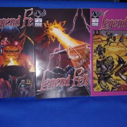 Legend Fell 3 Pack # 1-3 Comics