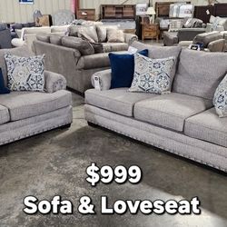 New Sofa And Loveseat 