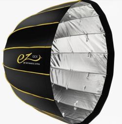 glow ez lock deep parabolic quick softbox 28"deep with storage bag