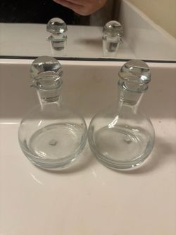 Apothecary glass jars