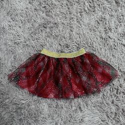 Holiday Time Baby Girl Red Plaid  Tutu Skirt 