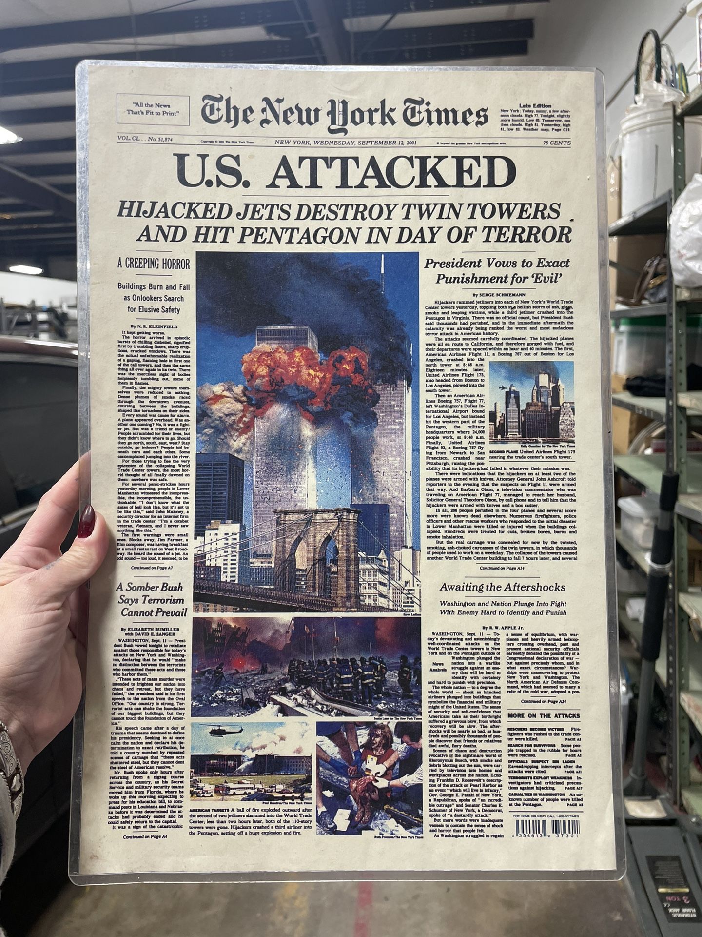 911 Newspaper Reports