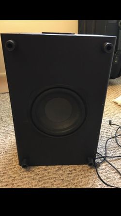 Subwoofer for surround sound