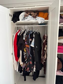 Full body closet dresser